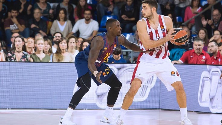 Ολυμπιακός – Μπαρτσελόνα 38-40 (ΗΜ.)