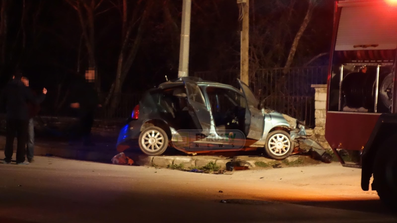 Τραγωδία στην άσφαλτο- Νεκρός ένας 19χρονος σε τροχαίο έξω από τη Γαλακτοκομική Σχολή Ιωαννίνων- ΦΩΤΟ