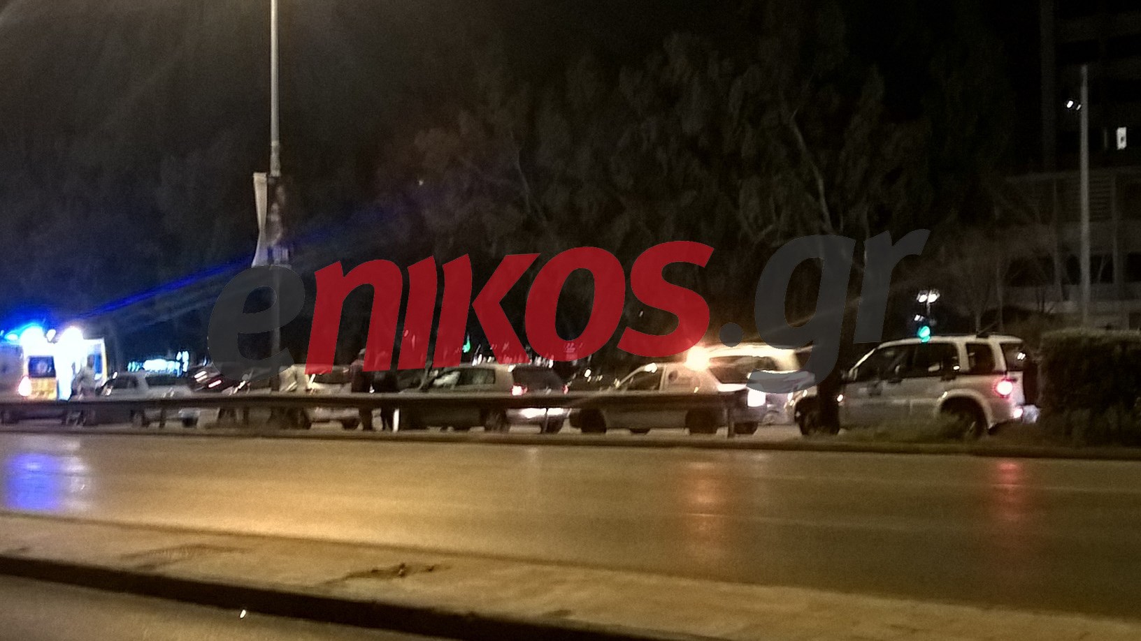 ΦΩΤΟ αναγνώστη από την Καραμπόλα τεσσάρων αυτοκινήτων στην Κηφισίας