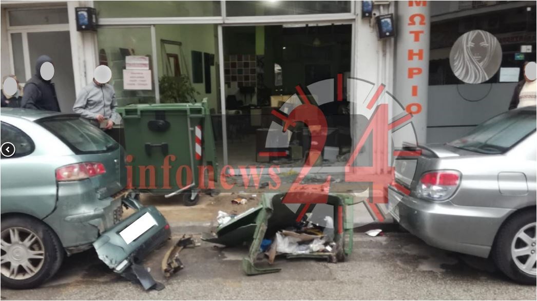 “Μπούκαρε” νύχτα με το αυτοκίνητό του σε κατάστημα και άφησε… σημείωμα για τον “λογαριασμό”- ΦΩΤΟ