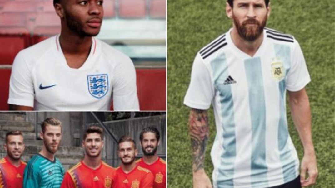 Δείτε τις φανέλες των ομάδων στο Μουντιάλ- ΦΩΤΟ