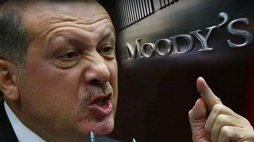 Η Moody’s “σφυροκοπεί” τον Ερντογάν – Απειλεί να υποβαθμίσει τη δεύτερη μεγαλύτερη τράπεζα της Τουρκίας