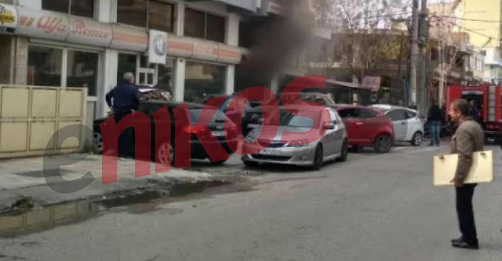 Πυρκαγιά σε συνεργείο στα Σεπόλια – ΦΩΤΟ αναγνώστη