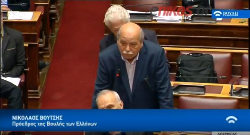 Ο Βούτσης πρότεινε να αποβληθεί όλη η Κ.Ο. της Χρυσής Αυγής μετά το επεισόδιο με τον Λαγό – ΒΙΝΤΕΟ