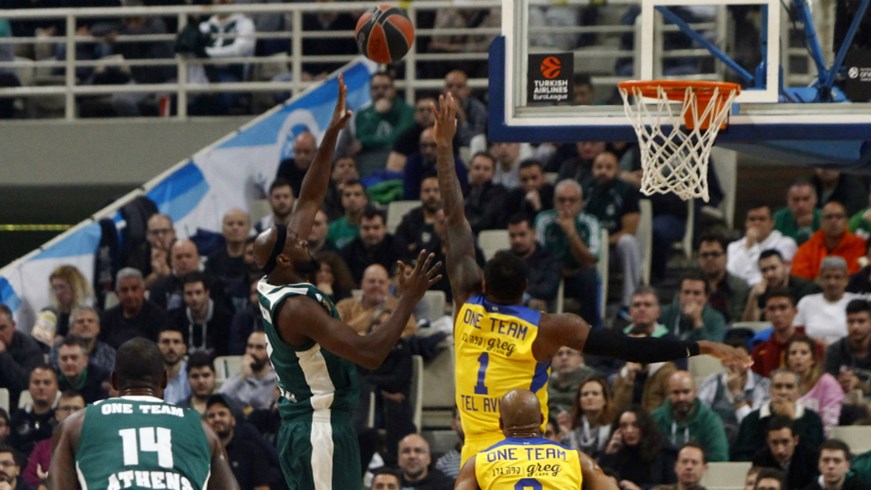 Μακάμπι Τελ Αβίβ – Παναθηναϊκός 20-18 (10′)