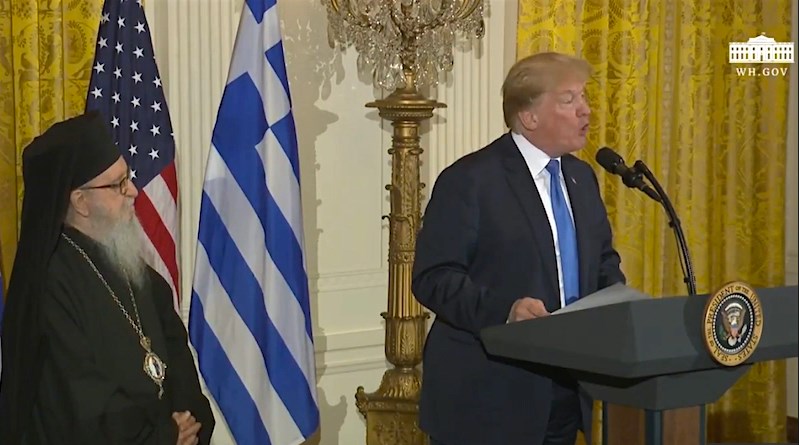 Μήνυμα Τραμπ στους Έλληνες: Οποιαδήποτε πρόκληση θα την αντιμετωπίσουμε μαζί – ΒΙΝΤΕΟ