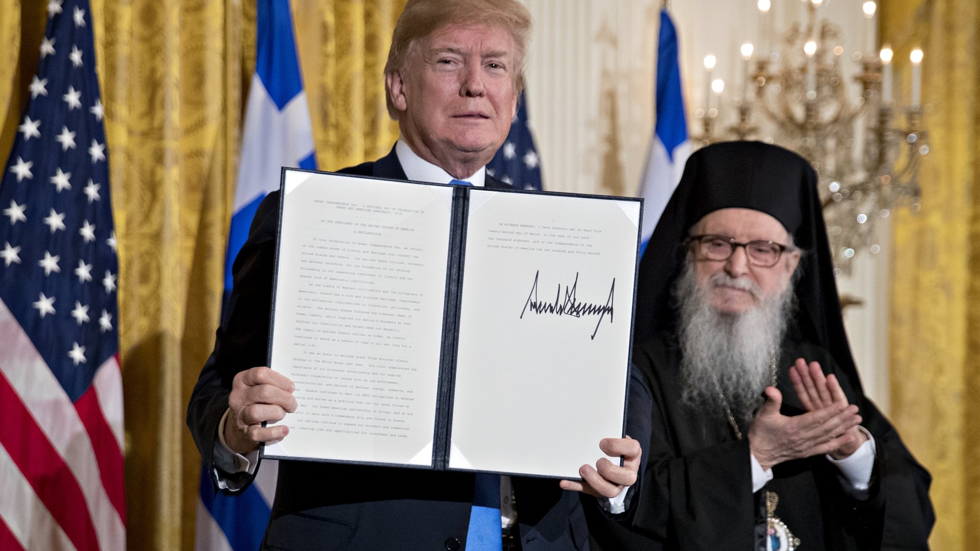 Τραμπ: Πολύτιμος σύμμαχος και φίλος των ΗΠΑ η Ελλάδα