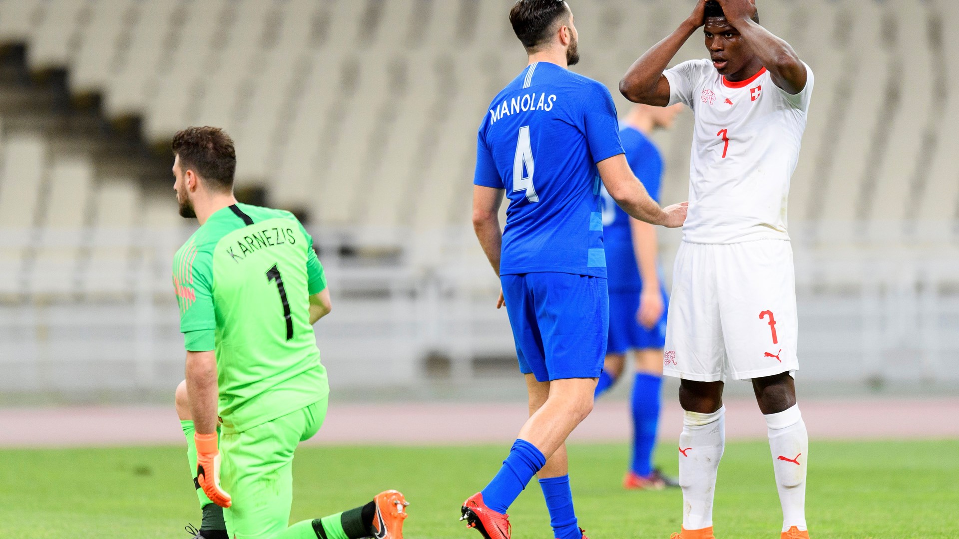 Ελλάδα – Ελβετία 0-1 (ΤΕΛΙΚΟ)