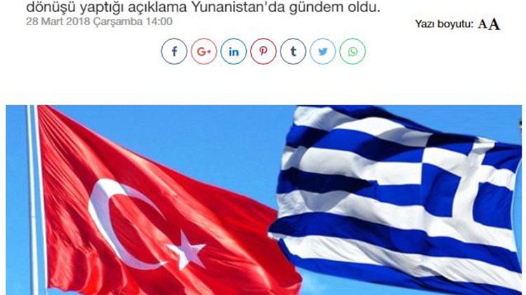 Βούτυρο στο ψωμί των τουρκικών ΜΜΕ οι δηλώσεις Κατσίκη: Στριμώχτηκαν στη γωνία και προσφέρουν ανταλλαγή