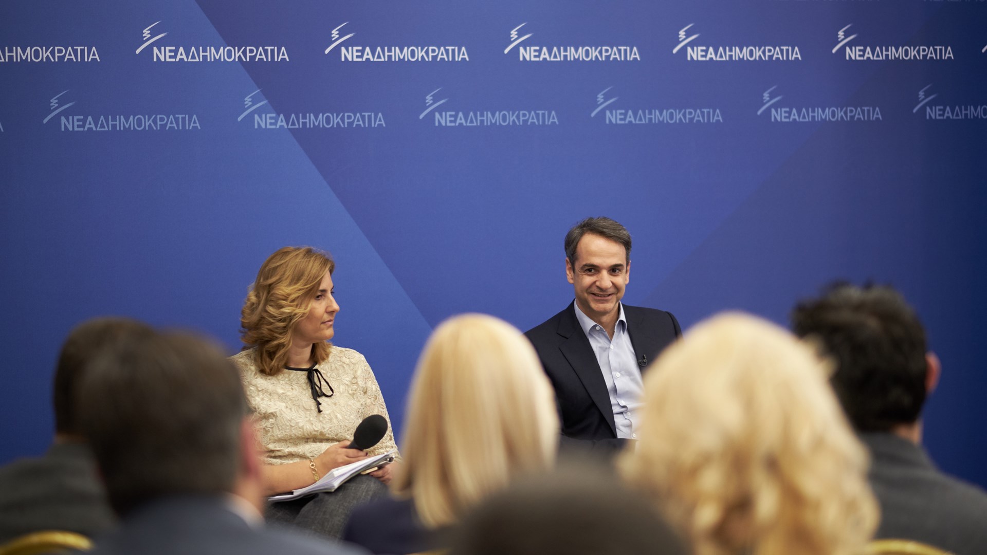 Με στελέχη της Νέας Δημοκρατίας συναντήθηκε ο Κυριάκος Μητσοτάκης – ΦΩΤΟ