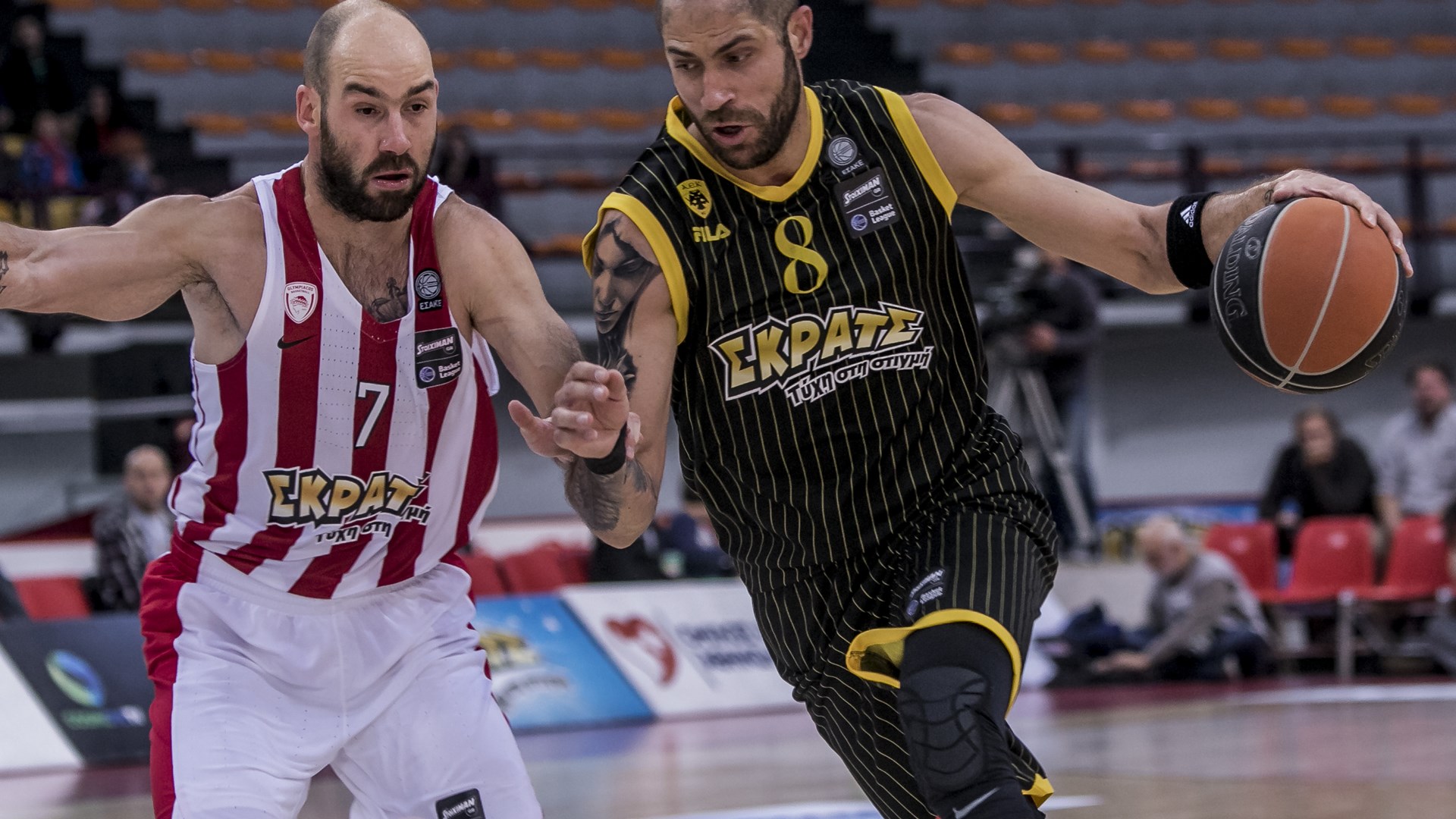 Επική η 100άρα του Ολυμπιακού κόντρα στην ΑΕΚ