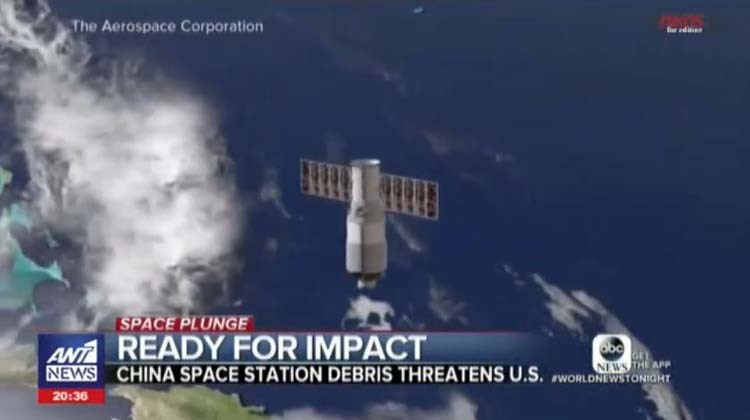 Θα μας έρθει ο δορυφόρος στο… κεφάλι – ΒΙΝΤΕΟ