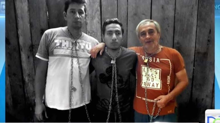 ΒΙΝΤΕΟ- σοκ με τρεις απαχθέντες δημοσιογράφους