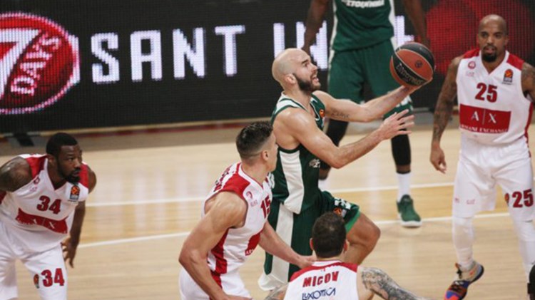 Αρμάνι Μιλάνο – Παναθηναϊκός 87-87 (Παράταση)