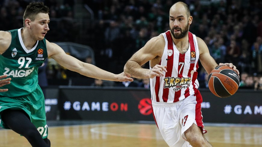 Ολυμπιακός – Ζαλγκίρις 25-10 (10′)