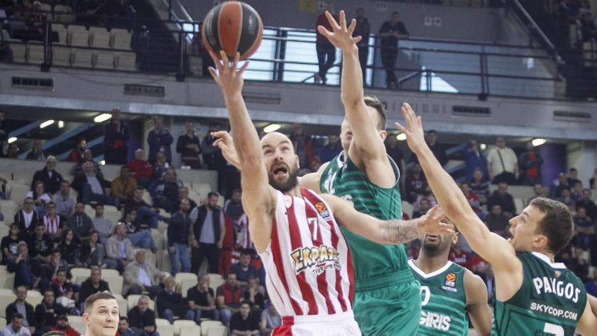 Ολυμπιακός – Ζαλγκίρις 43-31 (ΗΜ.)