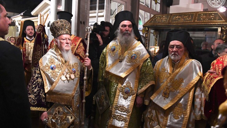 Η Ακολουθία του Επιταφίου Θρήνου στο Οικουμενικό Πατριαρχείο – ΦΩΤΟ