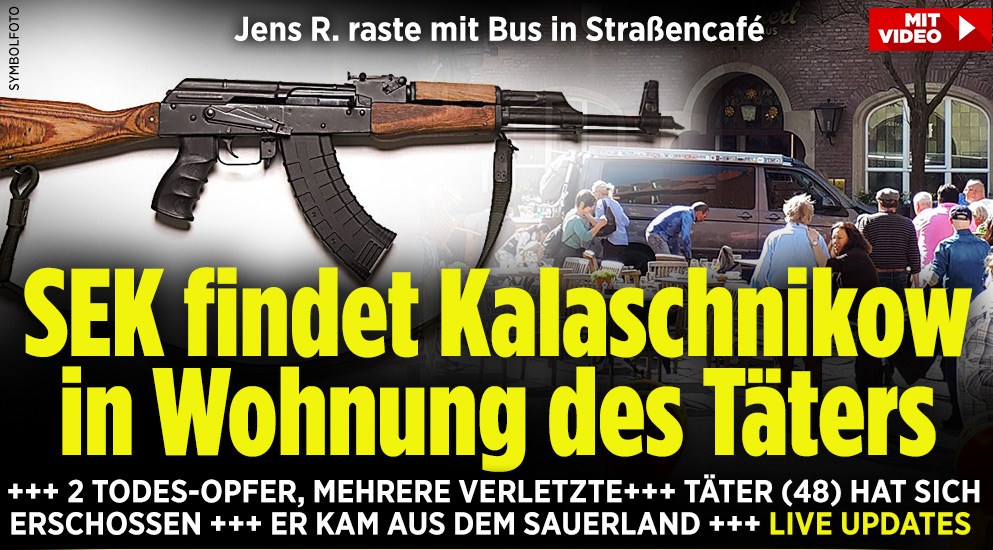 Βρέθηκε καλάσνικοφ στο σπίτι του δράστη της επίθεσης στο Μύνστερ – ΤΩΡΑ