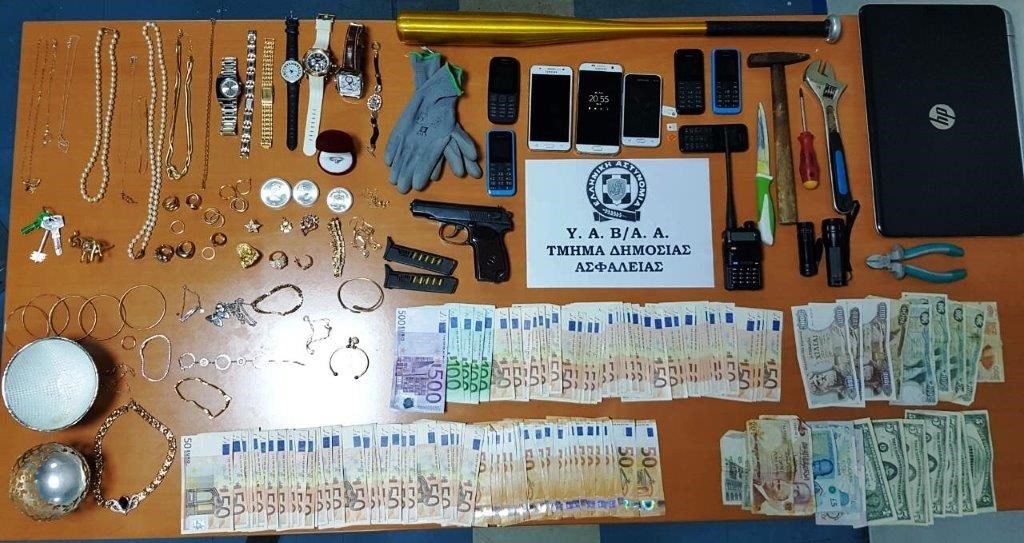 Εξαρθρώθηκε σπείρα που “ρήμαζε” σπίτια στα Μεσόγεια