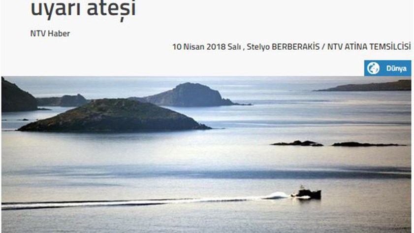 Τουρκικά ΜΜΕ για το επεισόδιο στη Ρω: Ελικόπτερο της τουρκικής ακτοφυλακής δέχτηκε πυρά από Έλληνες στρατιωτικούς