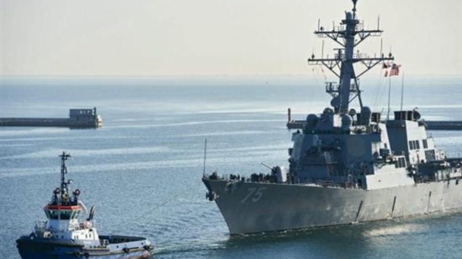 Αμερικανικό αντιτορπιλικό κατέπλευσε ανοιχτά ρωσικής βάσης στη Συρία