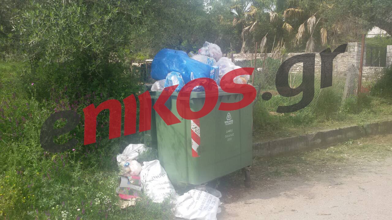 Πάσχα με σκουπίδια έκαναν οι κάτοικοι στην Οιχαλία Μεσσηνίας – ΦΩΤΟ αναγνώστη