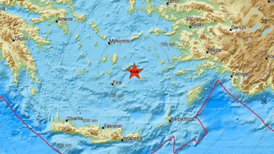 Ευρωμεσογειακό: 5 Ρίχτερ ο σεισμός στην Αστυπάλαια – ΤΩΡΑ