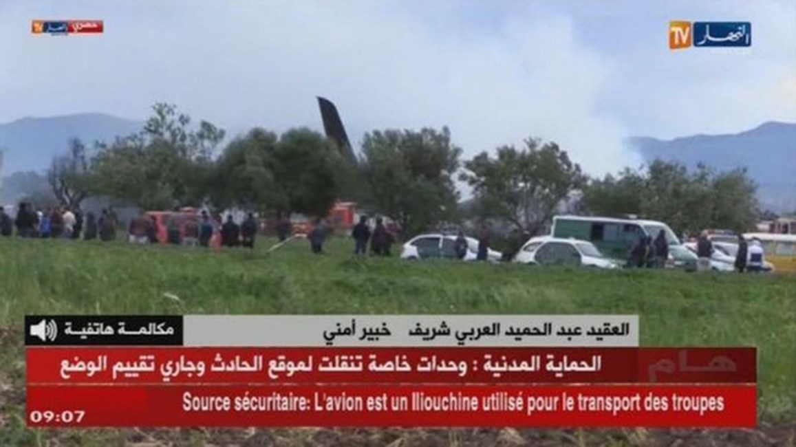 Νεότερες πληροφορίες για τη συντριβή του αεροσκάφους στην Αλγερία