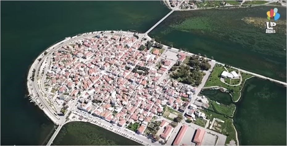 Drone καταγράφει εντυπωσιακά πλάνα από το Αιτωλικό – ΒΙΝΤΕΟ