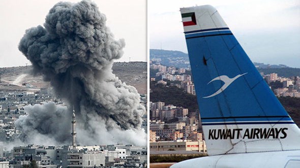 Η Kuwait Airways αναστέλλει τη σύνδεση με τον Λίβανο λόγω της επικείμενης επίθεσης στη Συρία