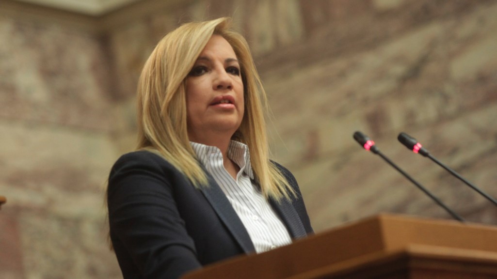 Η Φώφη Γεννηματά για την απώλεια του πιλότου του Mirage: Βαθιά θλίψη και οδύνη για τον σμηναγό της  Π.Α. που έπεσε πάνω στο καθήκον