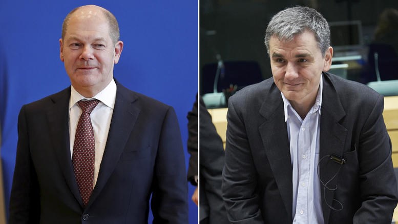 Πηγές ΥΠΟΙΚ για τη συνάντηση Τσακαλώτου-Σολτς: Σε καλό κλίμα οι συζητήσεις