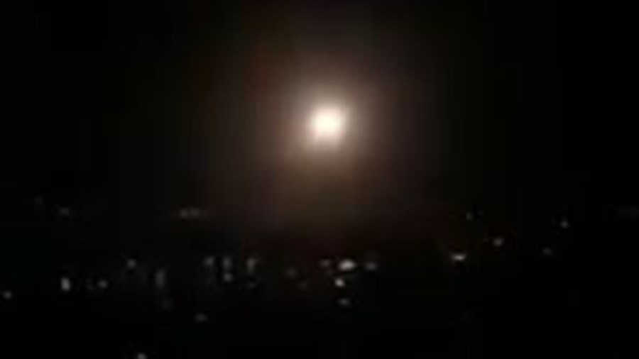 ΒΙΝΤΕΟ των συριακών αρχών δείχνει την αναχαίτιση πυραύλου από τη συριακή αντιαεροπορική άμυνα