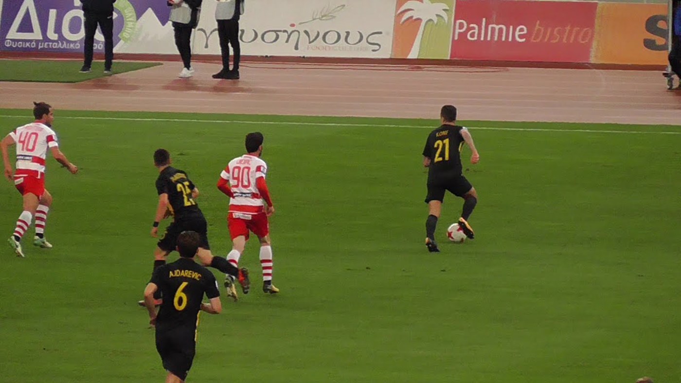 ΤΕΛΙΚΟ: Πλατανιάς – ΑΕΚ 0-1