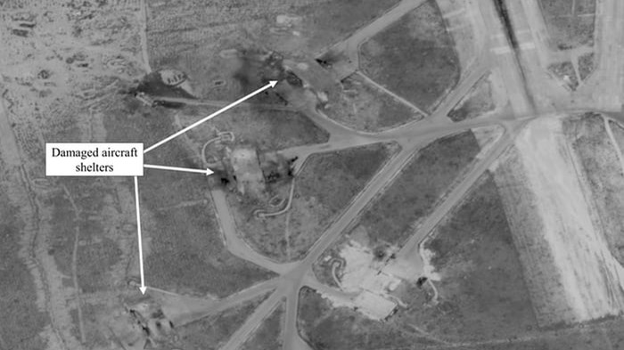 Οι ΗΠΑ δηλώνουν ότι δεν εμπλέκονται στην επίθεση εναντίον της αεροπορικής βάσης στη Συρία