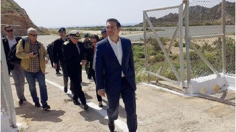 Στο μνημείο της Κυράς της Ρω ο Αλέξης Τσίπρας