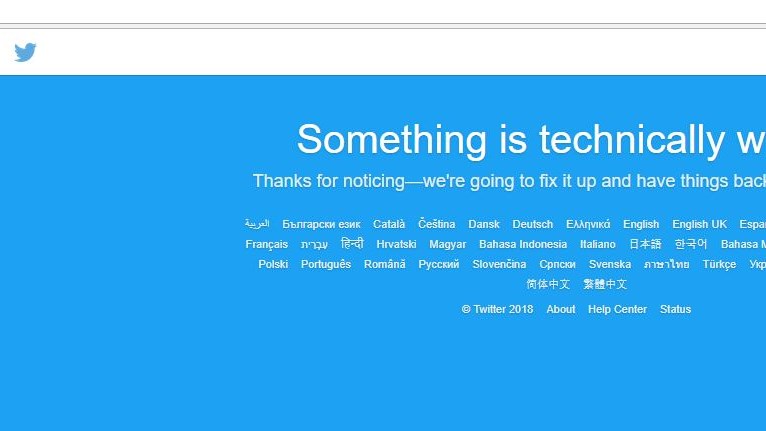 “Έπεσε” το Twitter – ΤΩΡΑ