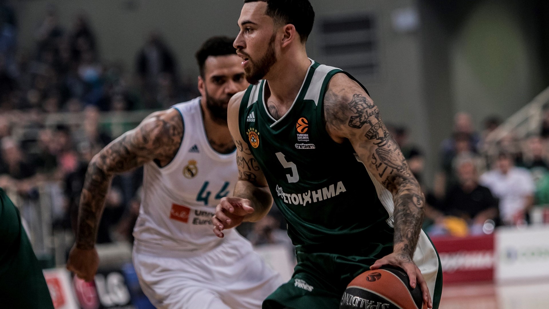 Παναθηναϊκός – Ρεάλ 46-30 (ΗΜ.)