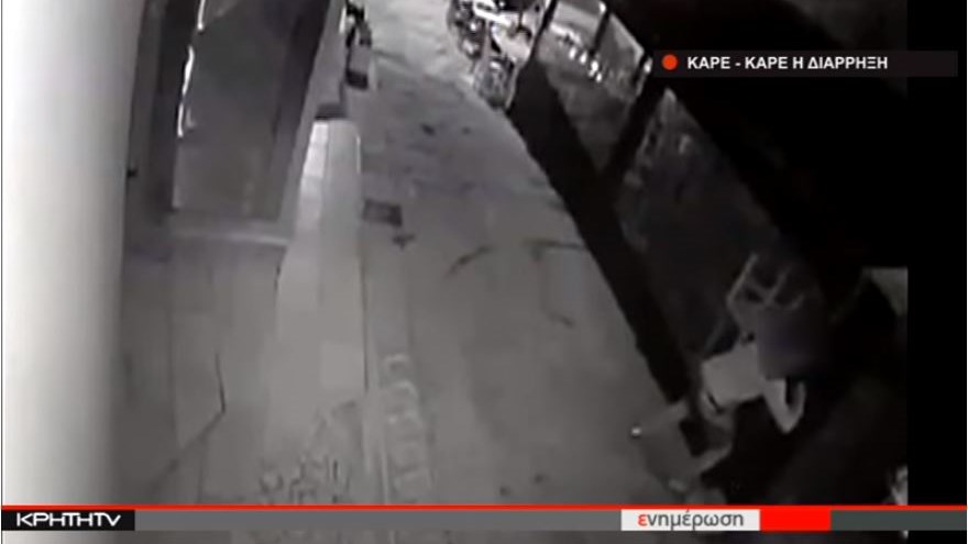 Η κάμερα έπιασε στα πράσα τους διαρρήκτες ψαροταβέρνας- ΒΙΝΤΕΟ