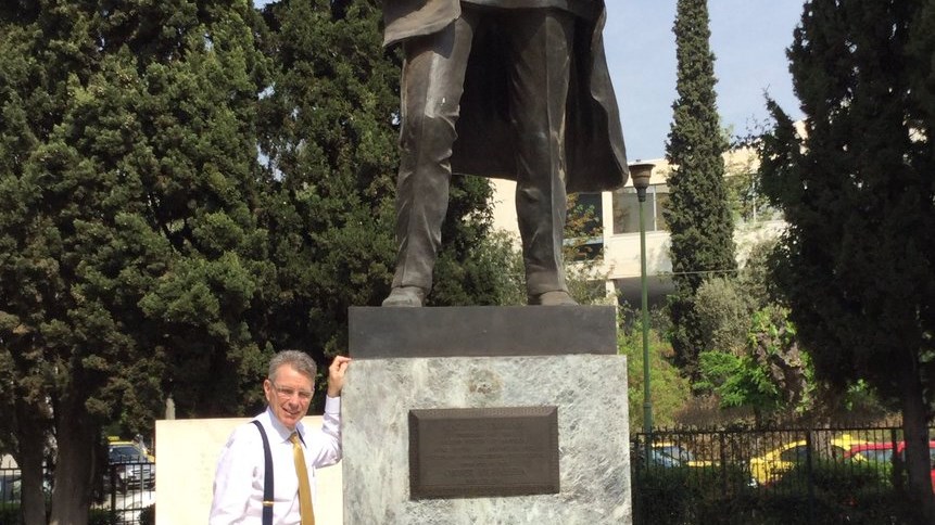 Το tweet του Αμερικανού πρέσβη έπειτα από τη συμβολική επίσκεψή του στο άγαλμα του Τρούμαν- ΦΩΤΟ