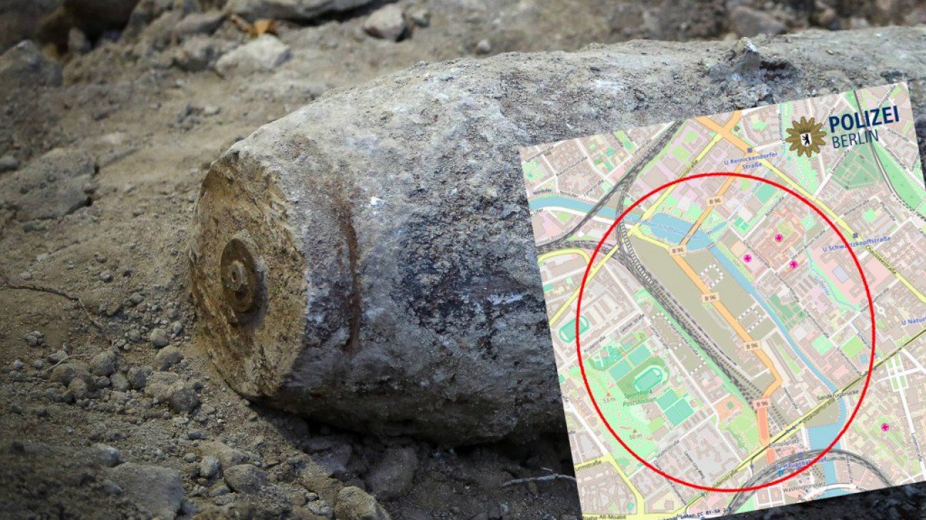 Συναγερμός στη Γερμανία – Εντόπισαν βόμβα 500 κιλών του Β΄Παγκοσμίου Πολέμου – Εκκενώνουν το Βερολίνο