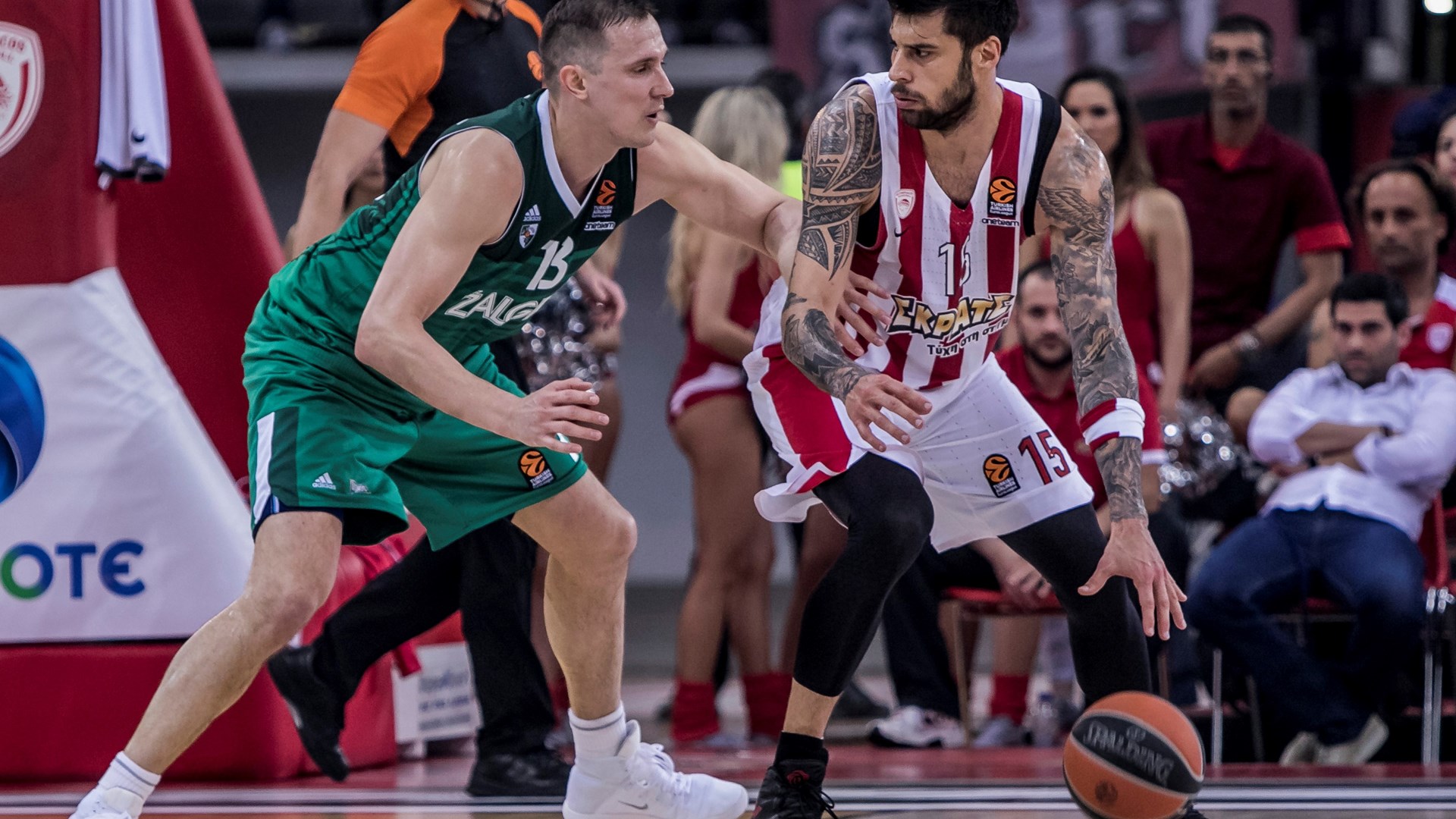 Ολυμπιακός – Ζαλγκίρις 72-72 (ΠΑΡΑΤΑΣΗ)