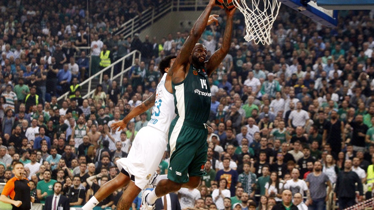 Παναθηναϊκός – Ρεάλ 40-36 (ΗΜ.)