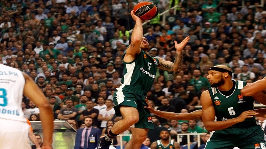 Παναθηναϊκός – Ρεάλ 61-68 (30′)