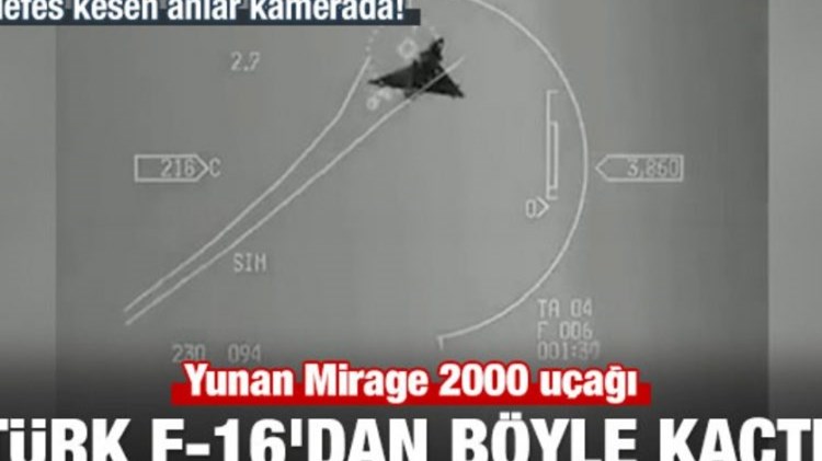 Νέο ρεσιτάλ προπαγάνδας από τους Τούρκους – Η Aksam δημοσίευσε ως νέο ντοκουμέντο μια…παλιά αερομαχία στο ΑΙΓΑΙΟ – ΒΙΝΤΕΟ