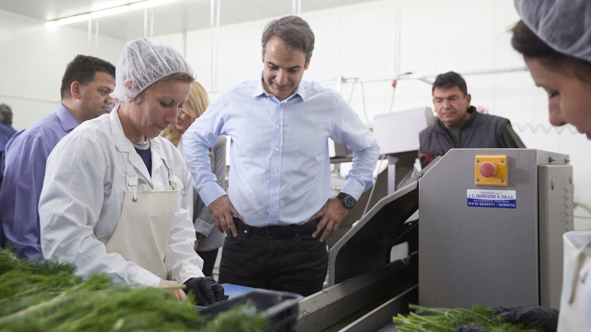 Μητσοτάκης από τα Μέγαρα: Δέσμευσή μας η στήριξη της επιχειρηματικότητας ειδικά στον πρωτογενή τομέα