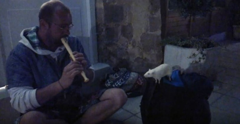 Δείτε τον απίθανο Ρίκι – Το ποντίκι-μασκότ των Χανίων – ΒΙΝΤΕΟ