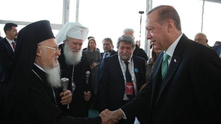 Συνάντηση Βαρθολομαίου-Ερντογάν με φόντο τις τουρκικές προκλήσεις