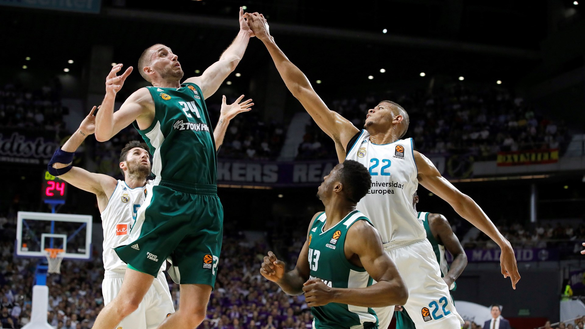 Ρεάλ – Παναθηναϊκός 57-53 (30′)