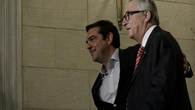 Επίσκεψη υψηλού συμβολισμού από Γιούνκερ μία μέρα πριν από το Eurogroup